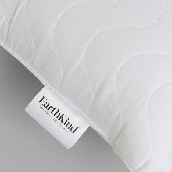 Earthkind Synthetic Pillow, Medium Support, 1 Pack